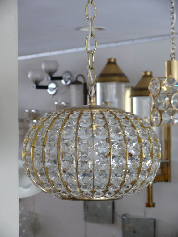 Crystal Globe Chandelier