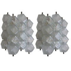 Venini Cubed Sconces