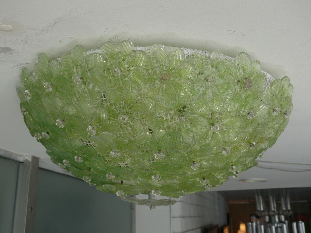 Barovier Glass Flower Flush Mount 2