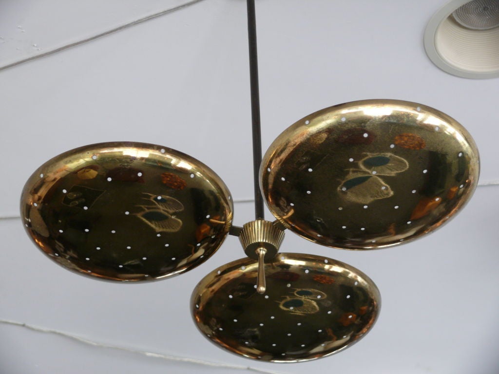 Italian Perforated Ceiling Light