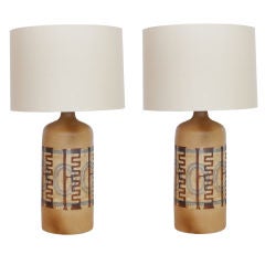 Ceramic Bottle Lamps