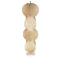 Parchment Floor lamp attributed to Tobia Scarpa