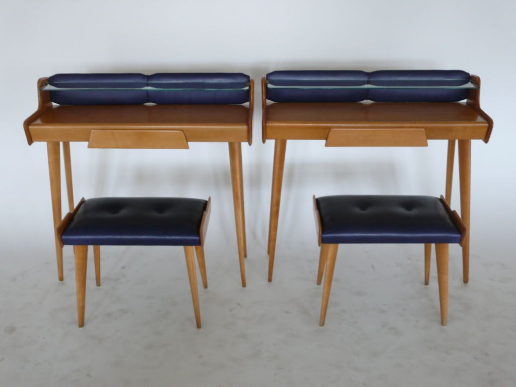 Italian Vanity and Stool