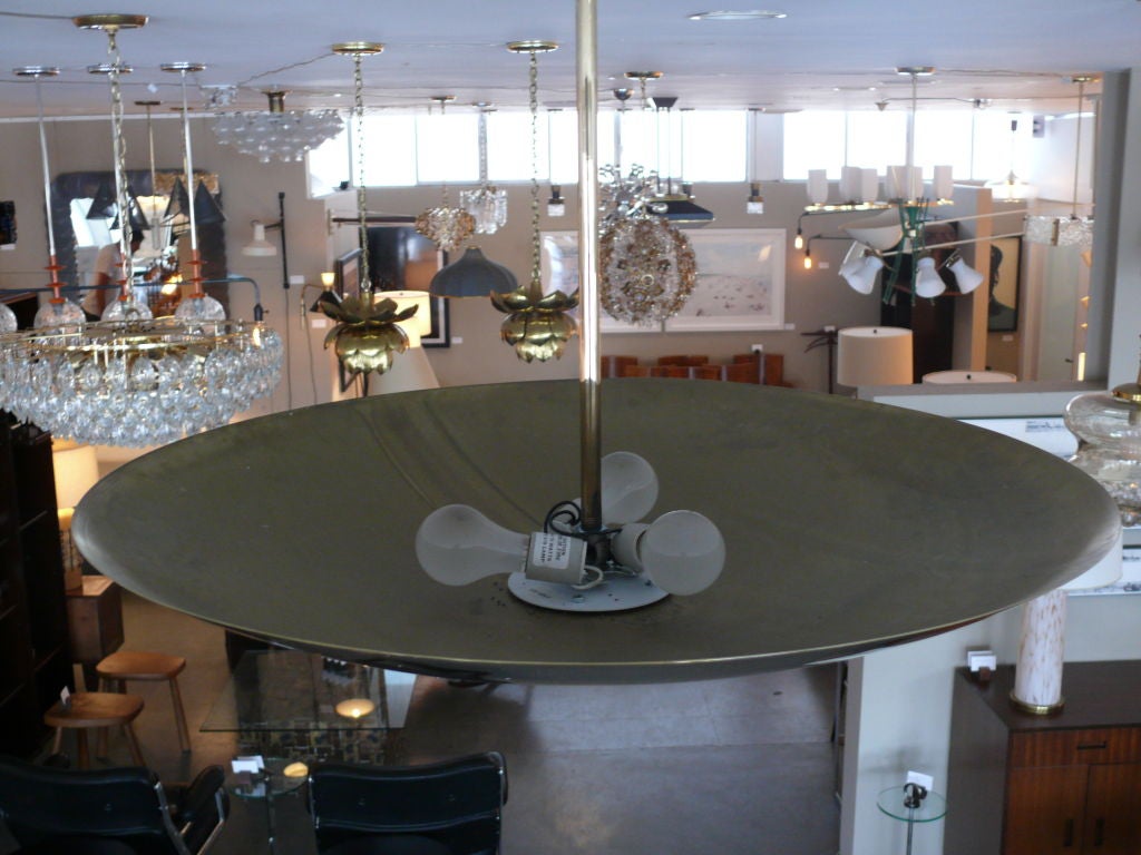Brass Dome Ceiling Light 1