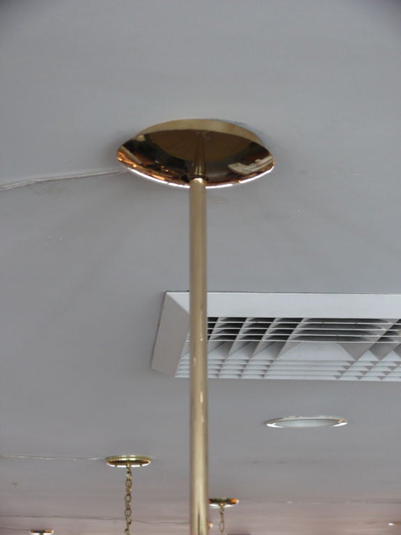 Brass Dome Ceiling Light 2