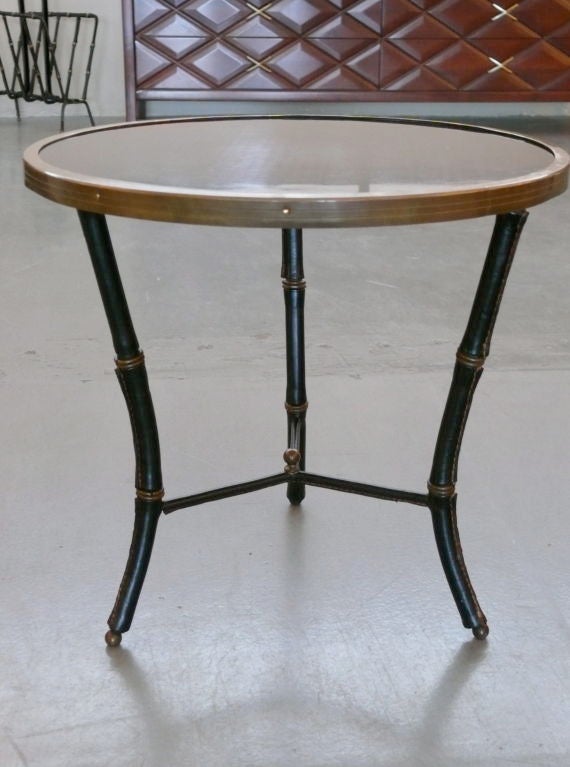 Jacques Adnet Gueridon Table
