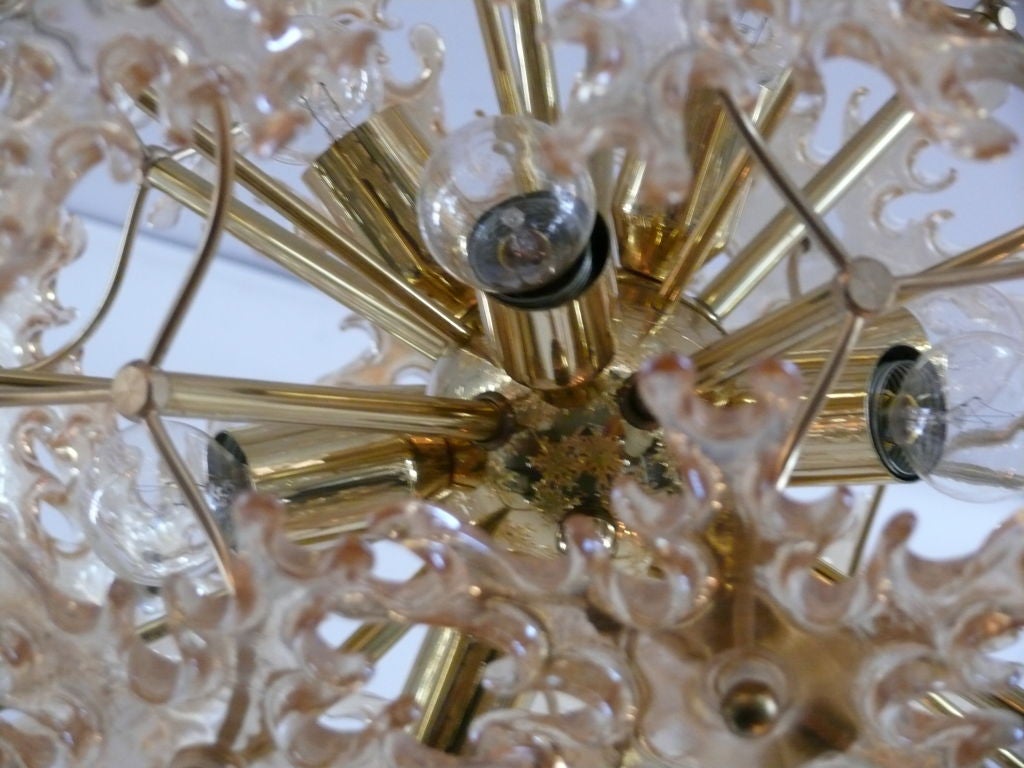 Italian Amber Glass Sputnik 5
