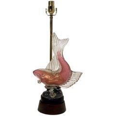 Barbini for VAMSA Lamp, Murano, Italy