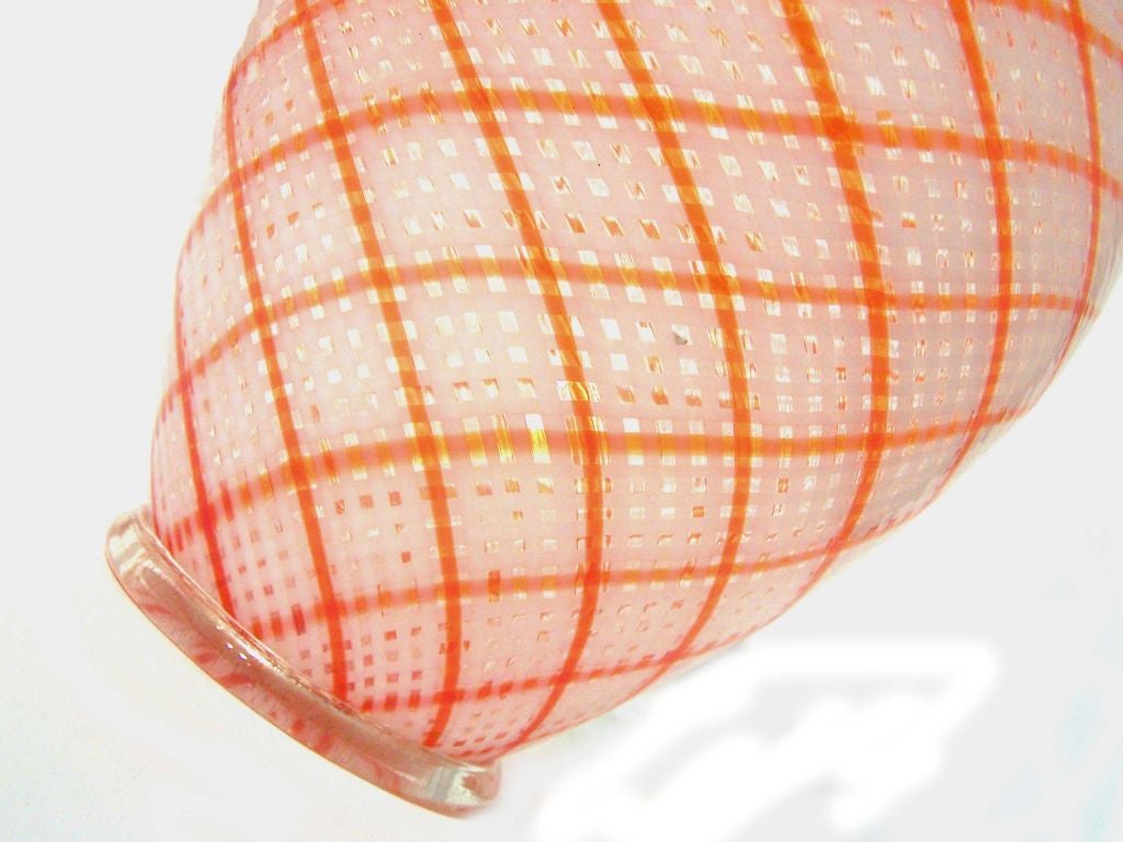 Blown Glass Collection of Murano Orange Glass