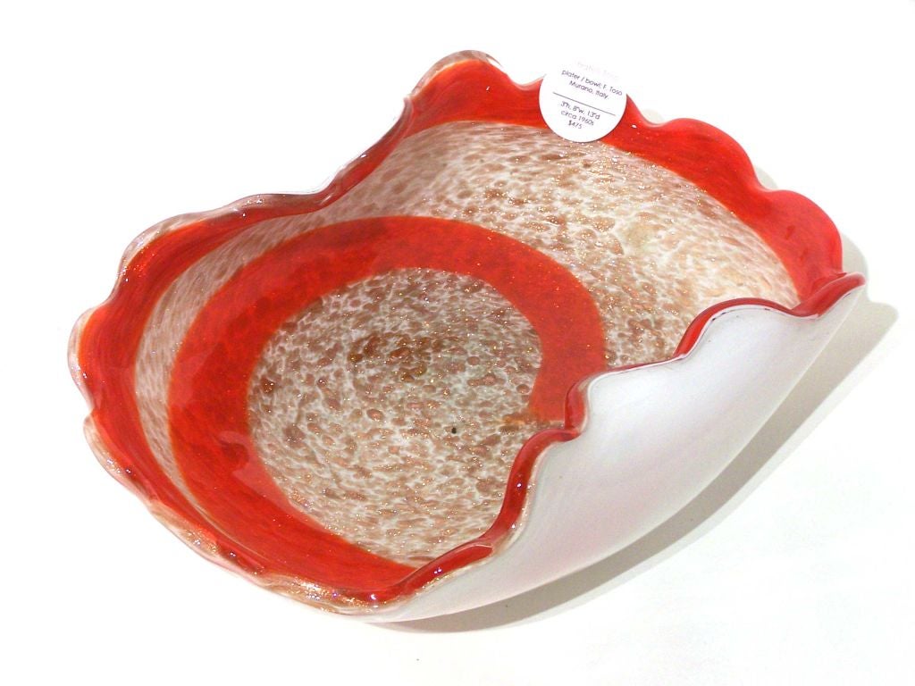 Collection of Murano Orange Glass 2