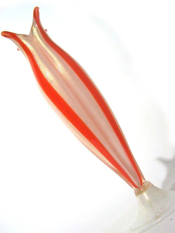 Collection of Murano Orange Glass 5