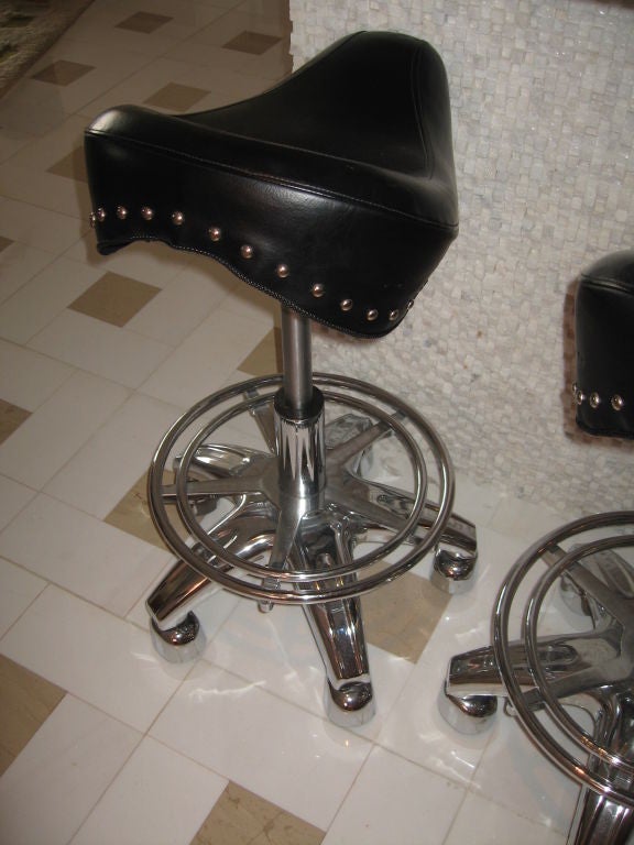 motorcycle bar stools