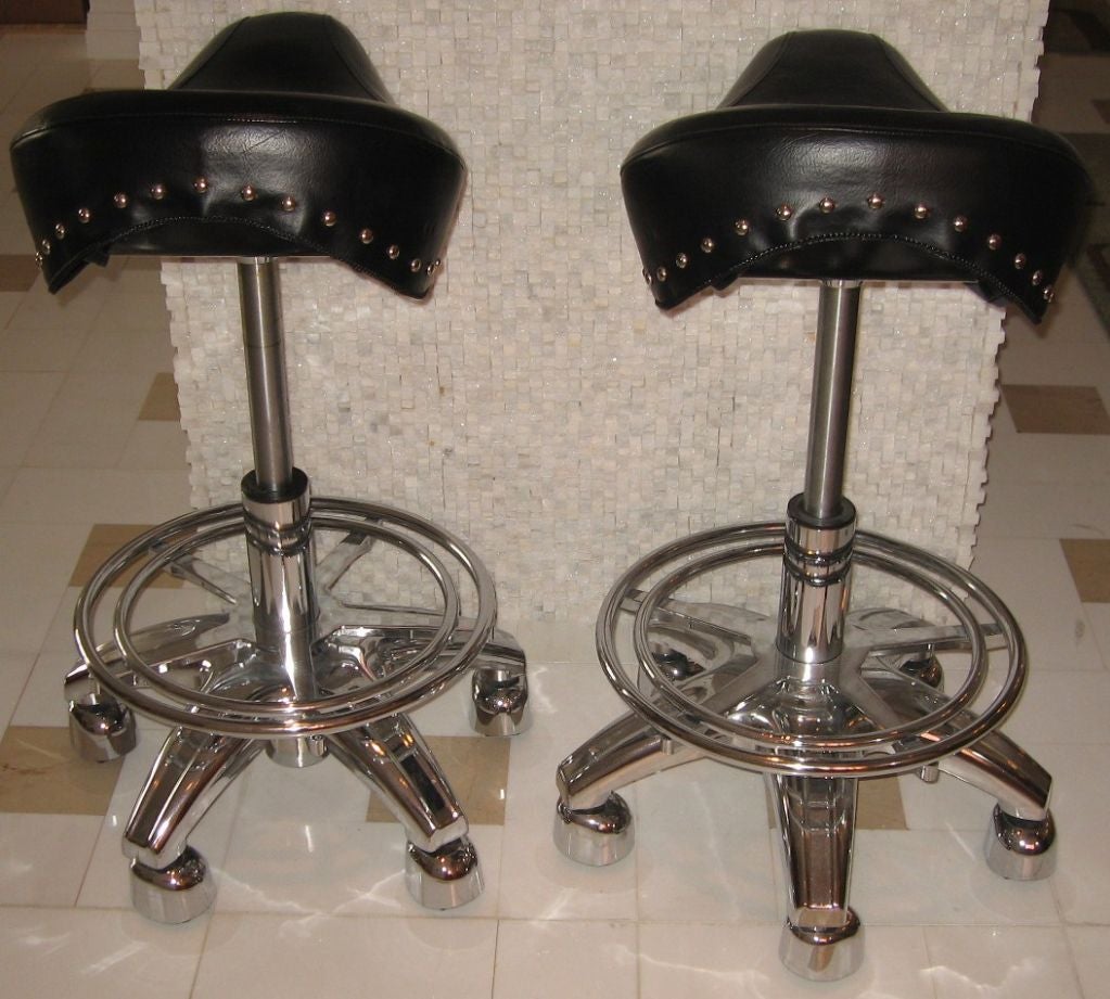 motorcycle seat stool