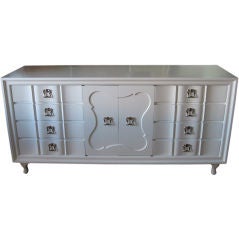 Used Grosfeld House Hollywood Regency Style 12 Drawer Dresser Cabinet