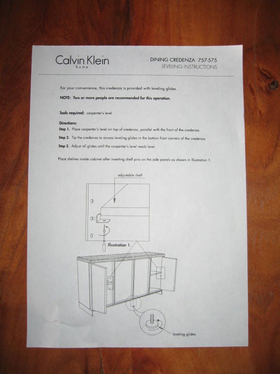 Calvin Klein Credenza 6