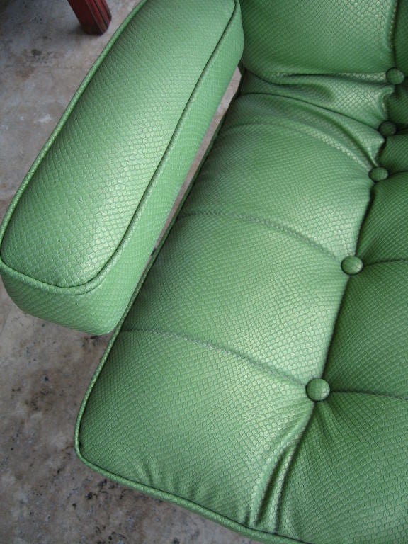 Pair of Mid Century Modern Outdoor Swivel Rockers at 1stDibs