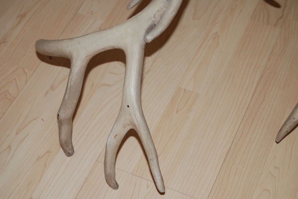 American ARTHUR COURT ANTLER TABLE