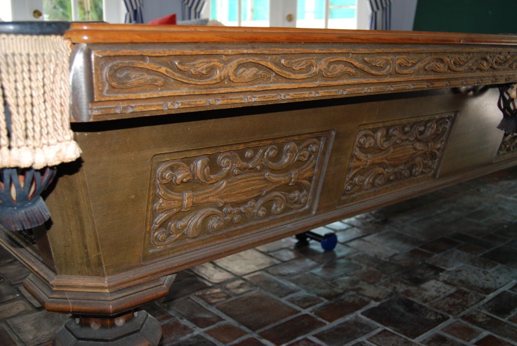 SUPERB BRUNSWICK BILLIARD/POOL TABLE 1