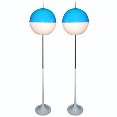 Pair Of  "POP " Modernistic  Floor Lamps