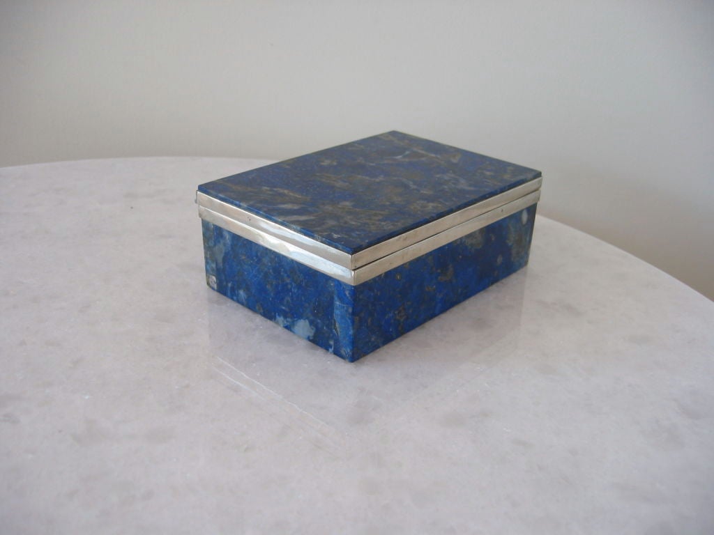 Lapis Lazuli Lovely Lapis & Sterling Box