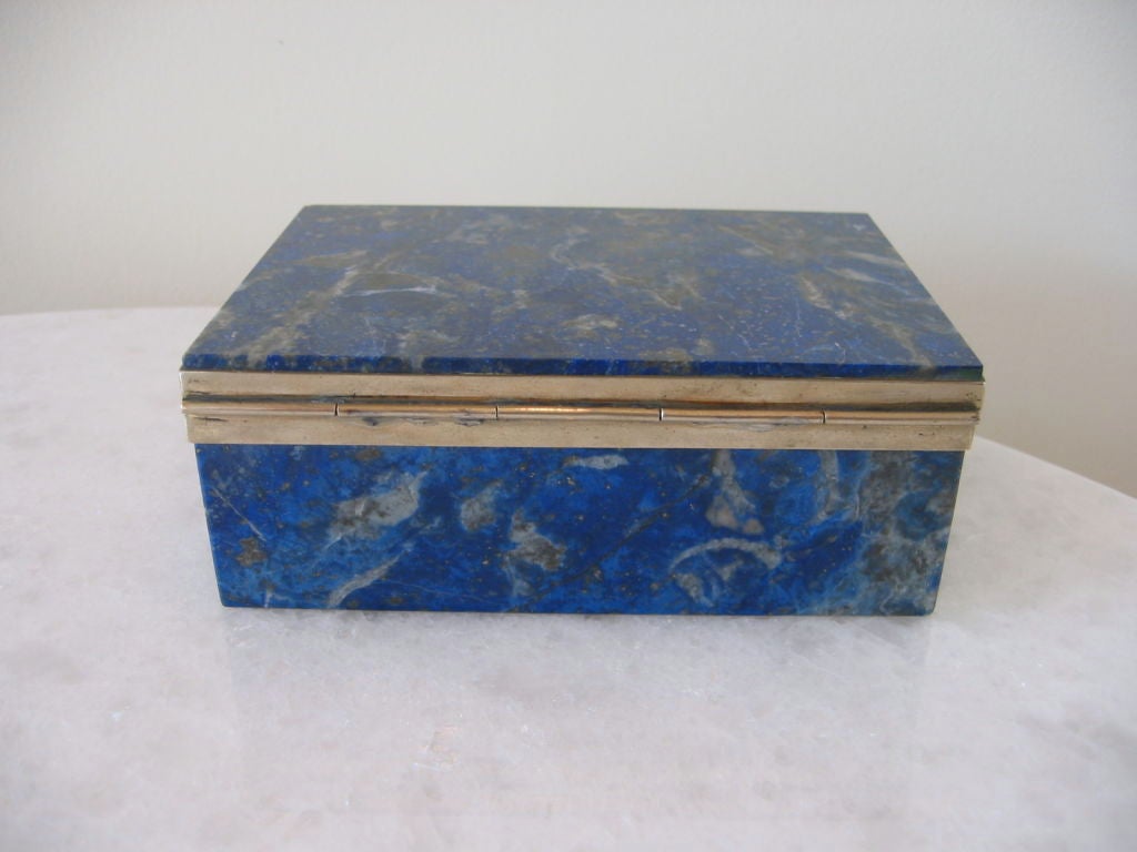 Lovely Lapis & Sterling Box 1