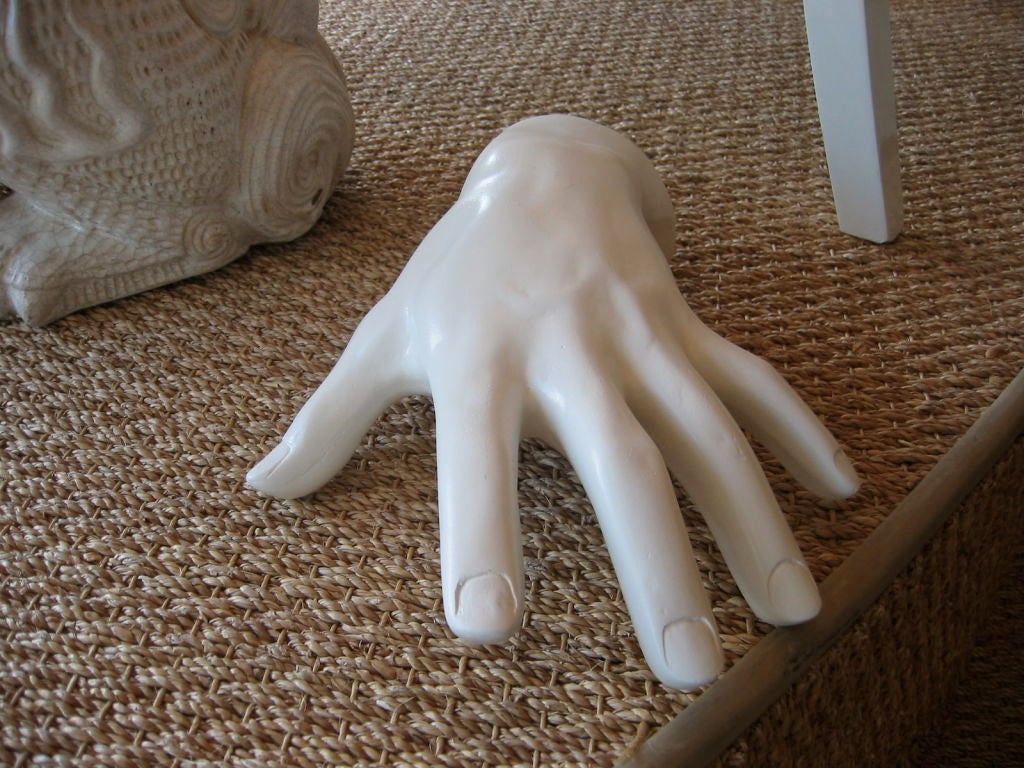 Impressive Sculptural Plaster Hand 2