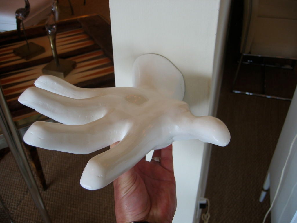 Impressive Sculptural Plaster Hand 3