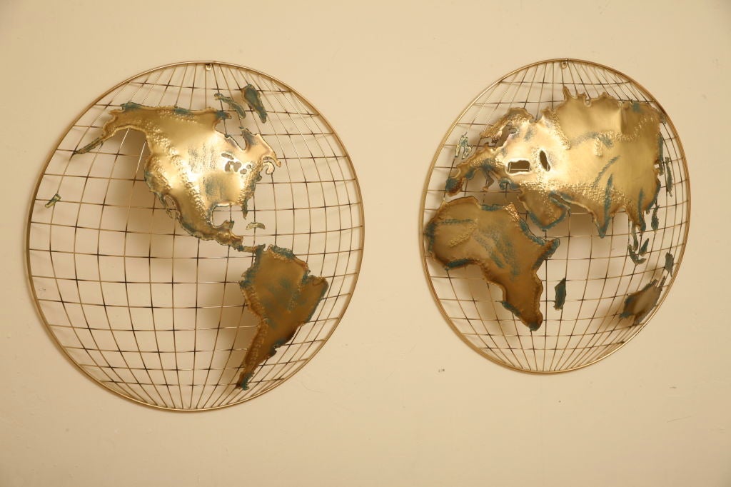 American Pair Curtis Jere Convex 