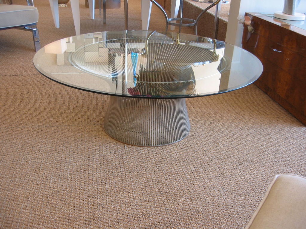 American Early Warren Platner for Knoll Classic Coffee Table