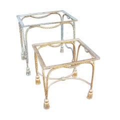Fabulous Italian Tassel Nesting Tables