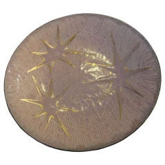 Star Explosion Enamel and Copper Plate #3