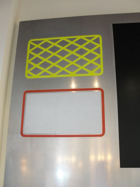 Pintura al óleo sobre aluminio a gran escala del artista holandés Han Schuil Holandés en venta