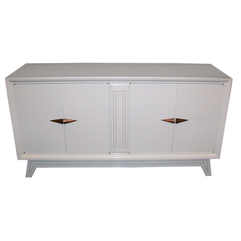 A Deco Dresser w/ Original Copper Fixtures and Details
