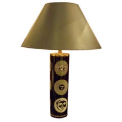 A Large Scaled Table Lamp by Piero Fornasetti