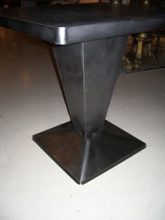 French Metal Side/ Breakfast Table