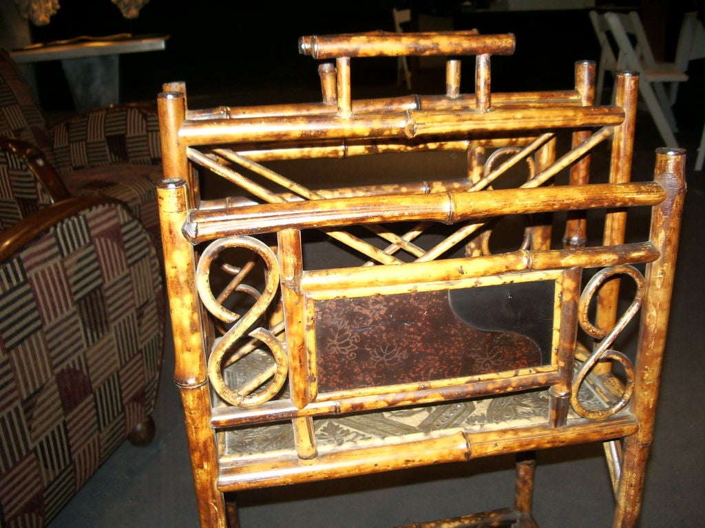 Bamboo Magazine Stand