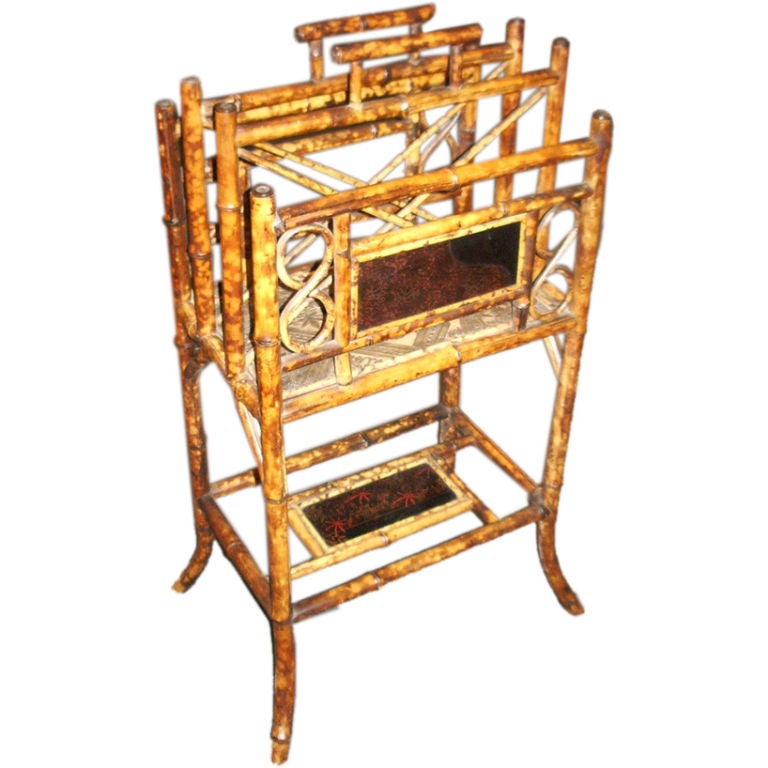 Bamboo Magazine Stand For Sale