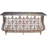 Antique 19thC Belgian Bluestone Console Table