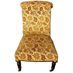19thC French Napoleon III Pull Up Chair