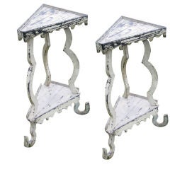Pair of Italian Tuscan Plant Stands