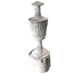 19thC English Regency Bathstone Finial