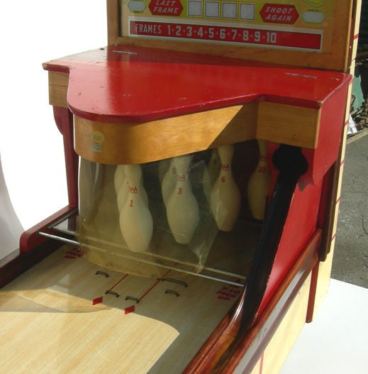 American Bally ABC Bowling Lanes Arcade Game