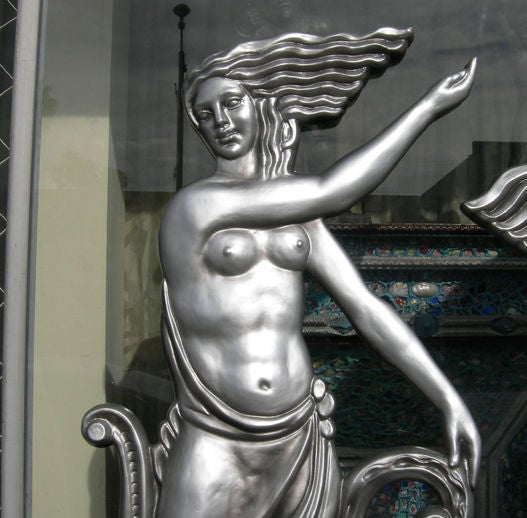 Large Stylized Art Deco  Plaques