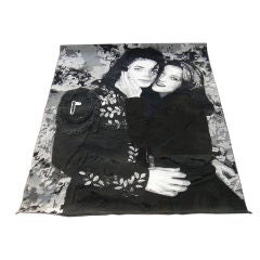 Retro Michael Jackson's Personal Wedding Rug from Neverland Ranch