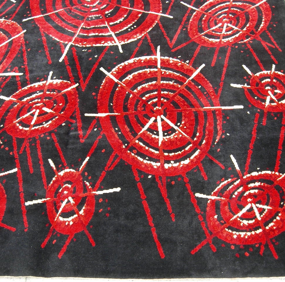 Atomic Patterned Rug