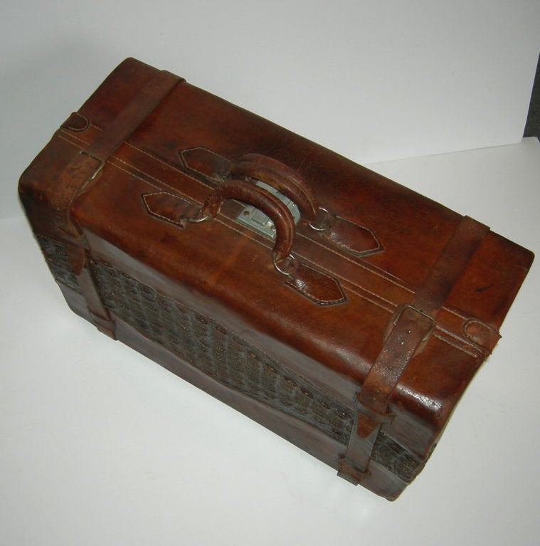 American Charming Alligator Suitcase