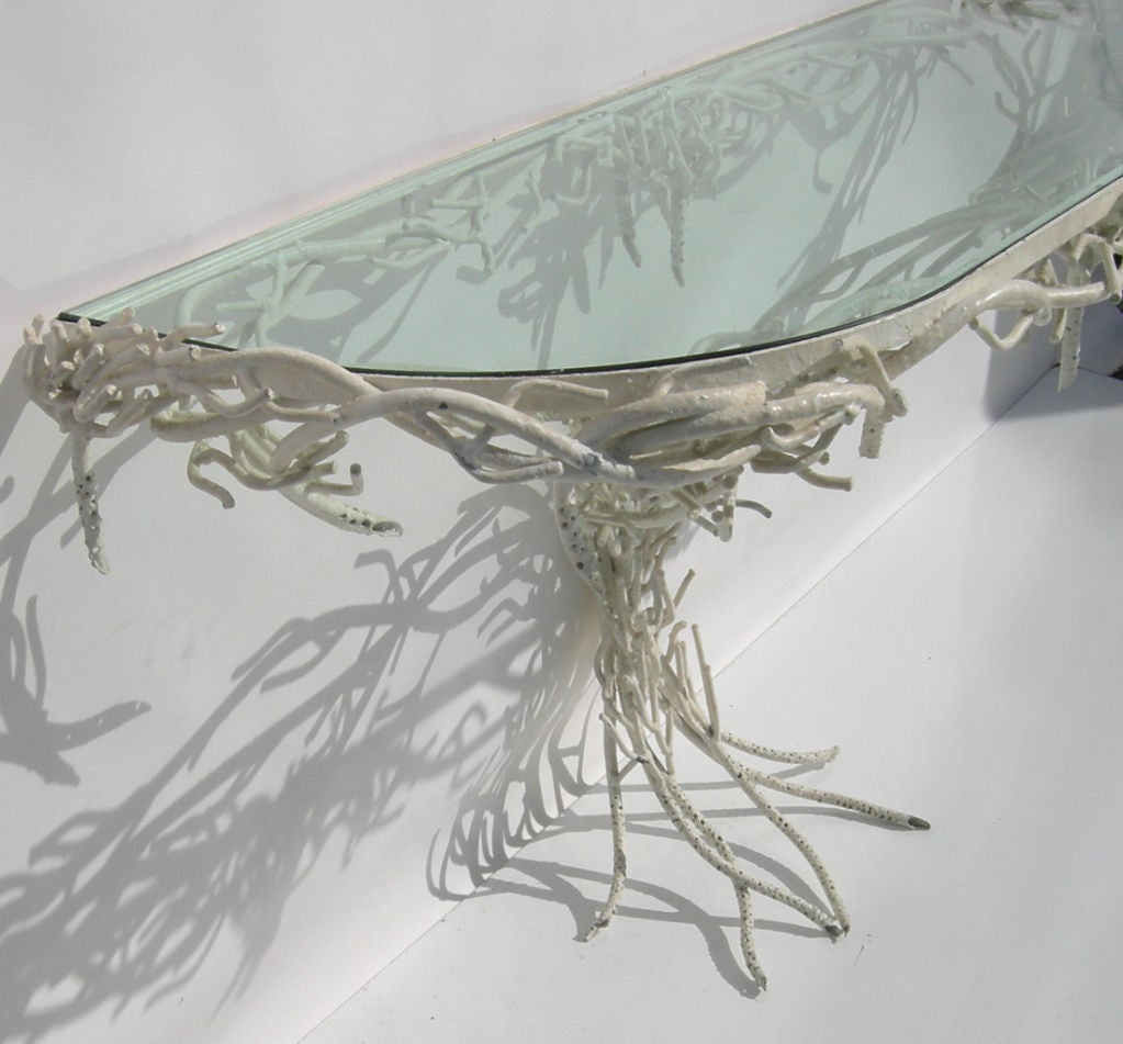 The Ultimate Iron Faux Twig Console or Vanity Suite by Bruce Eicher 1