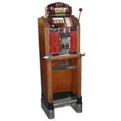 Vintage Nevada Club Jennings Chief Slot Machine