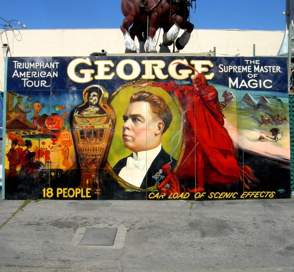 American magician Grover George, 