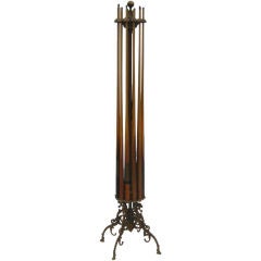 Victorian Free Standing Brass Pool Cue Carousel